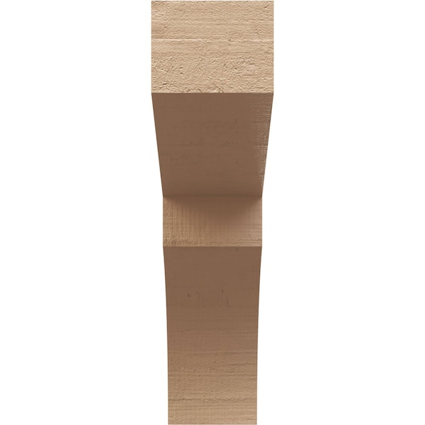 4in. W X 16in. D X 16in. H Series 1 Thin Monterey Rough Cedar Woodgrain TimberThane Corbel, Tan